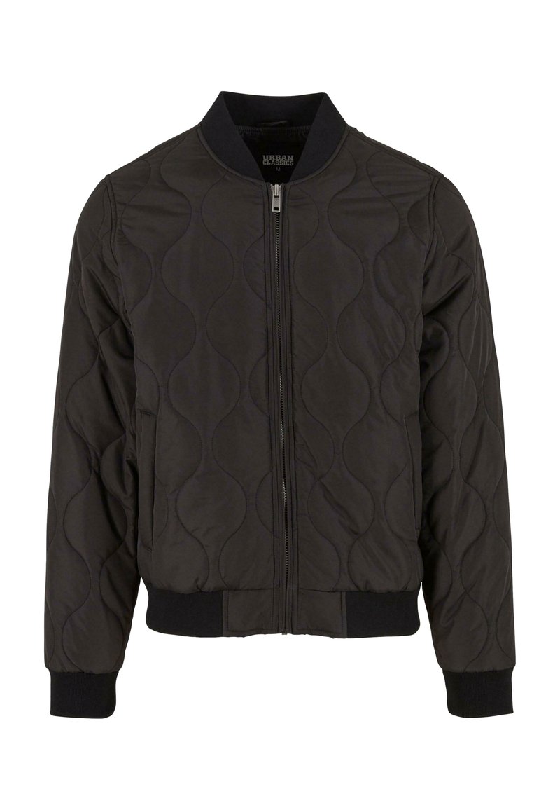 Urban Classics ONION QUILTED - Blouson Bomber - black/noir - ZALANDO.FR