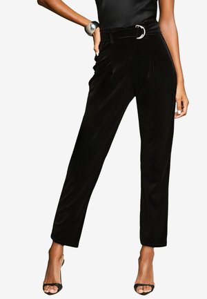 Lipsy PAPERBAG  - Kalhoty - black