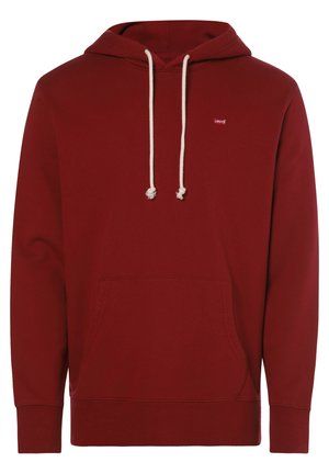 Felpa con cappuccio - bordeaux