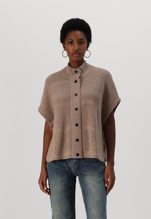 Repeat Chaqueta de punto - taupe