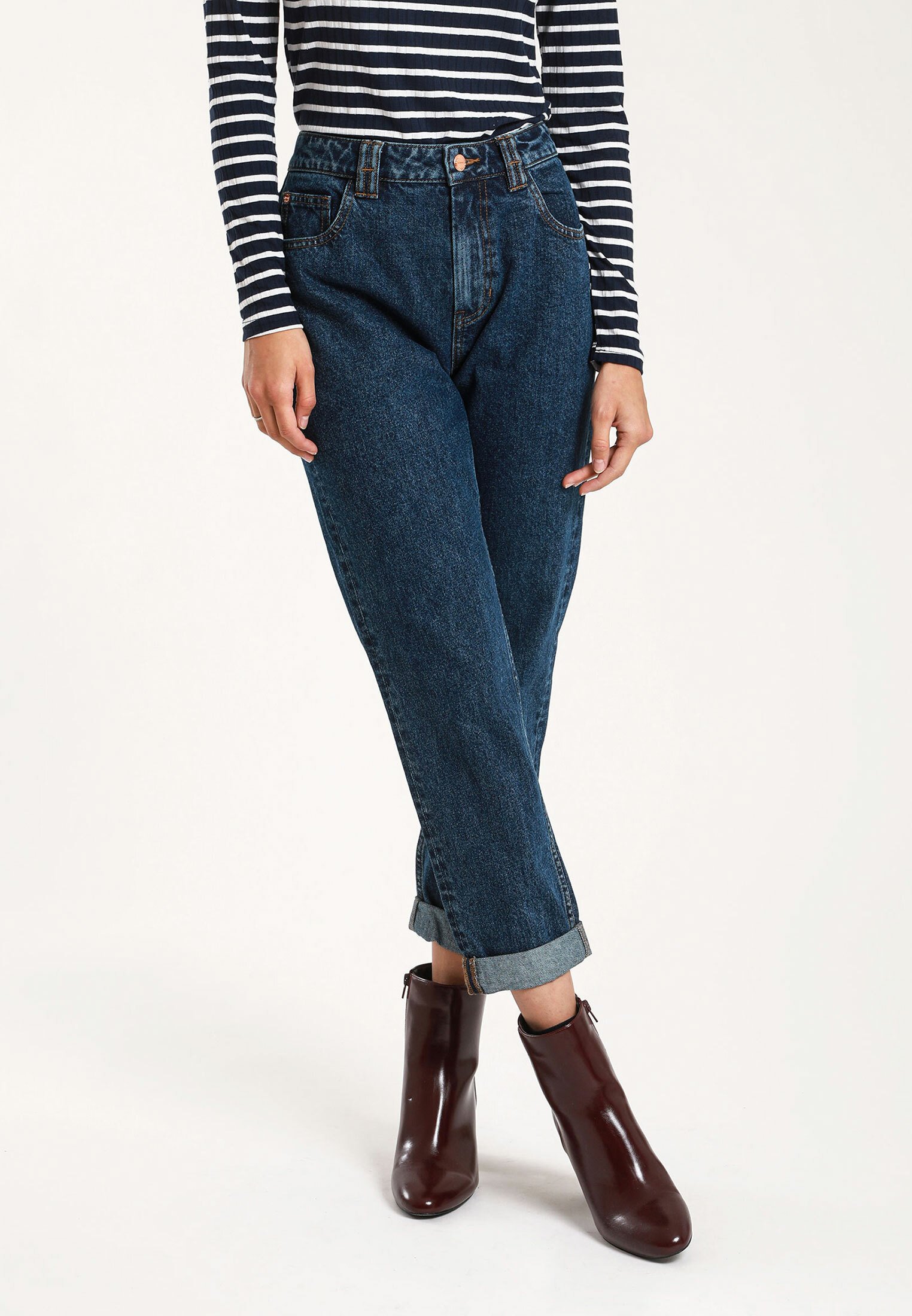 Pimkie MOM - Jeans a sigaretta - dark blue/blu scuro - Zalando.it
