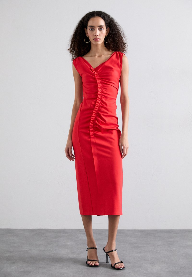 AKNVAS - IVY STRETCH DRESS - Haljina od žerseja - red, Povećaj