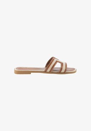 KESLEM, SANDALIAS KESLEM, MUJER - Sandalias planas - marrón