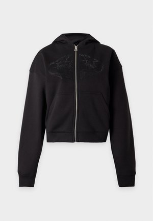 Alpha Industries, RHINESTONE WORLD ZIP - Sweatjacke - black
