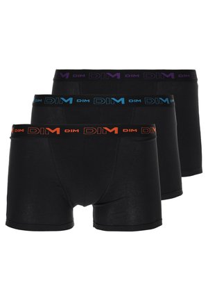 STRETCH BOXER 3 PACK - Bokserit - noir cassis/noir orange/noir bleu