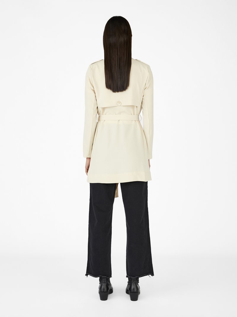Damen Parkas | Object OBJANNLEE SHORT JACKET Kurzmantel sandshell/beige - PV96534 Damen Parkas | Object OBJANNLEE SHORT JACKET Kurzmantel sandshell/beige - PV96534