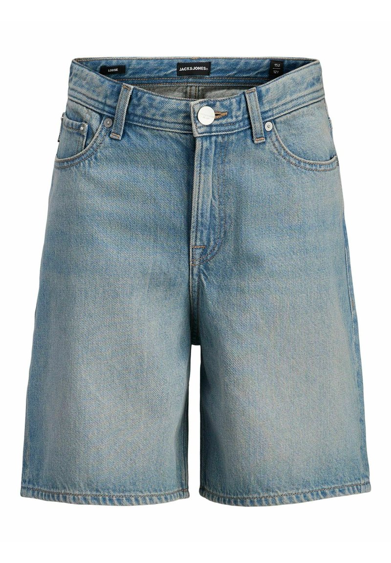 Jack & Jones - Jog - Pantaloncini di jeans nero slavato