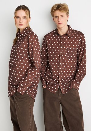 PASCALINE SPOT SHIRT UNISEX - Chemise - brown