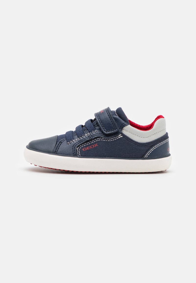 Geox GISLI BOY - Sneakers - navy/red