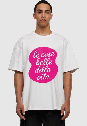 LE COSE BELLE DELLA VITA - Print T-shirt - white