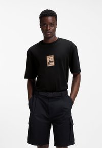 DOBUL - Tricou cu imprimeu - black