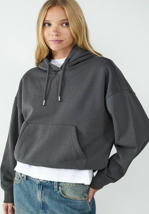 Kapuzenpullover - concrete grey