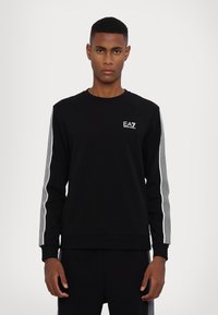 EA7 Emporio Armani FELPA - Ikdienas džemperis - black