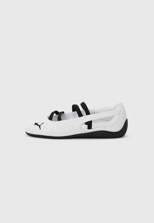 Puma SPEEDCAT BALLET - Balerini - puma white/puma white/puma black
