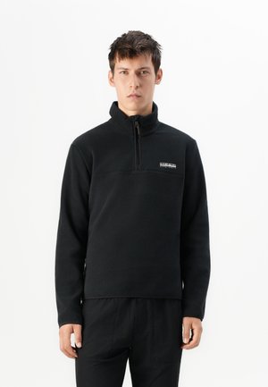 DERGANA - Fleece jacket - black beauty
