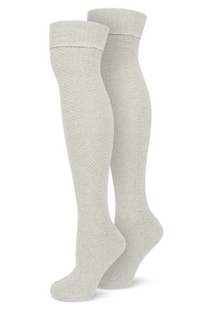 OVER KNEE TRADITIONAL 2 PACK - Kniestrümpfe - sand