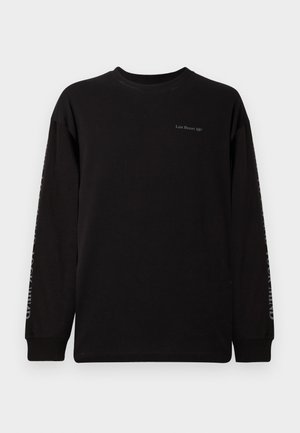MIND TEE UNISEX - Bluză cu mânecă lungă - black/grey