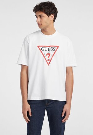 ICONIC  - T-shirt con stampa - weiß