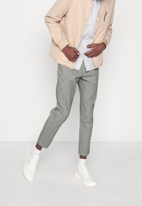 Selected Homme Tygbyxor - black