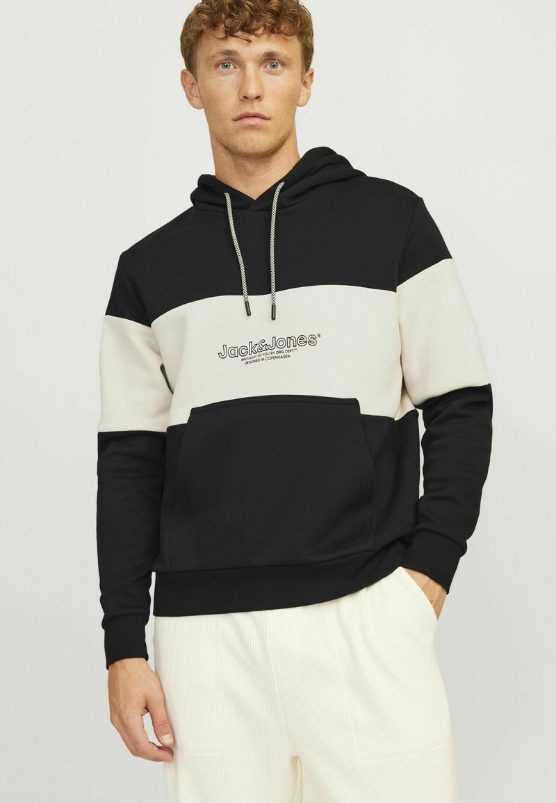 Jack & Jones COLOUR BLOCKING - Sweatshirt - black