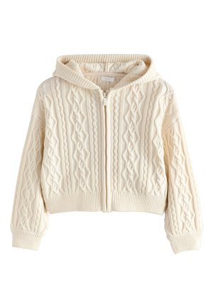 Next REGULAR FIT - Kardigán - ecru