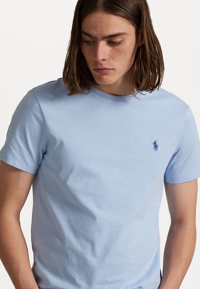 Polo Ralph Lauren CUSTOM SLIM FIT JERSEY CREWNECK T-SHIRT - Βασικό μπλουζάκι - southport blue