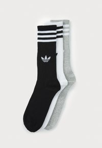 Unselected, white/medium grey heather/black