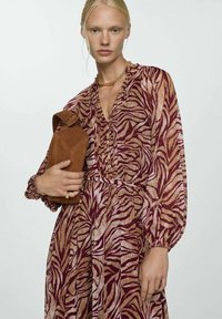 Mango Rochie maxi - ochre