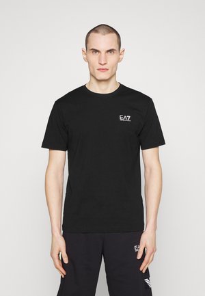 T-shirt con stampa - black