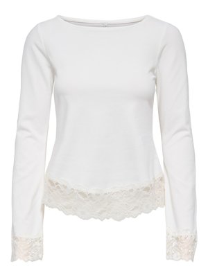 ONLY ONLLIVE - T-shirt à manches longues - cloud dancer