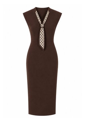 Elara, ELARA KLEID MIDIKLEID - Freizeitkleid - braun