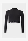 CLASSIC LOGO MOCKNECK - Μπλούζα με μακριά μανίκια - black