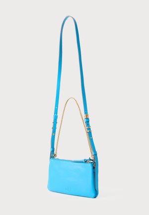 DOUBLE MINI MORBIDO - Käsilaukku - azzurro dresda/antique gold-coloured