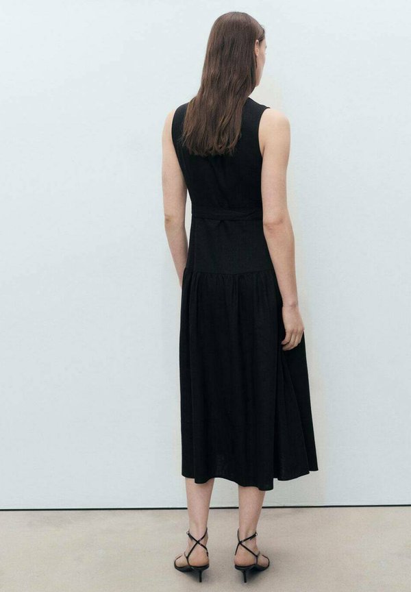 MIDI  - Shirt dress - noir4