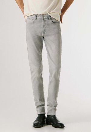 FINSBURY - Slim fit jeans - faded sterling powerflex