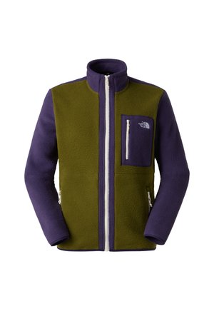 The North Face YUMIORI FULL ZIP - Fleece jacket - forest olive eternal pu