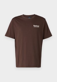 THORNLEY RELAXED FIT GRAPHIC  - Trükipildiga T-särk - bitter chocolate