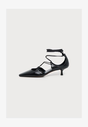 Polo Ralph Lauren, PUMPS CLOSED TOE - Snørepumps - black