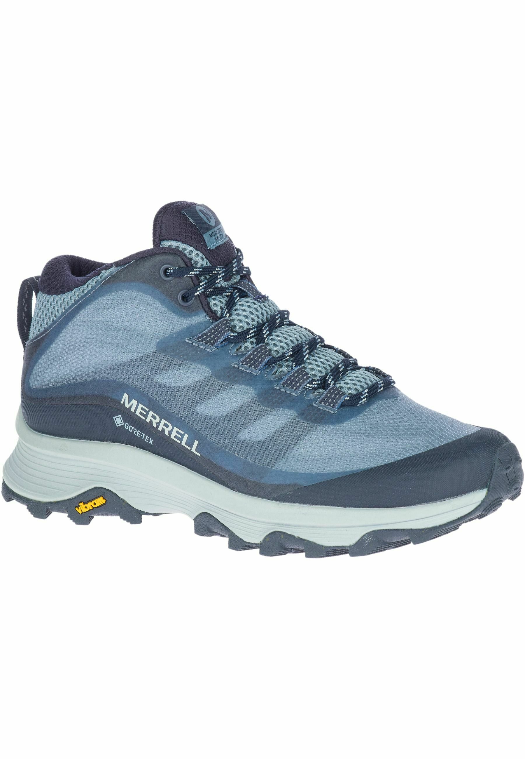 merrell blue trainers