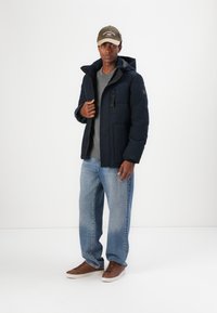 TOM TAILOR PUFFER JACKET - Téli dzseki - sky captain blue