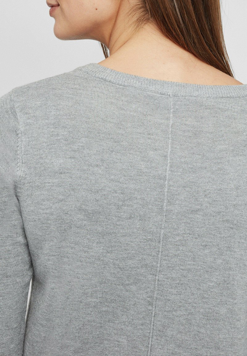 Damen Strickjacken | Oxmo OXWINOVA Strickpullover medium grey melange/grau - AK08342 Damen Strickjacken | Oxmo OXWINOVA Strickpullover medium grey melange/grau - AK08342