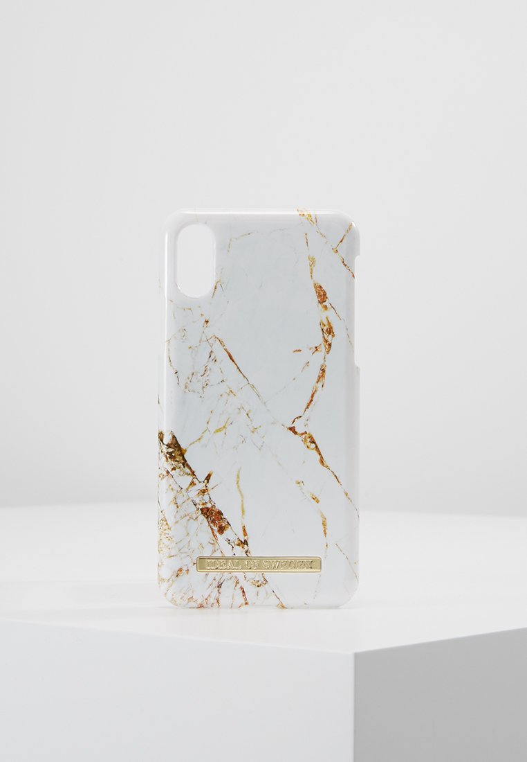 Ideal Of Sweden Fashion Case Iphone X Xs Marble Funda Para Movil Carrara Gold Coloured Blanco Zalando Es