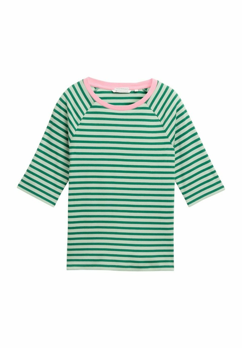 Tom Tailor Denim T-shirt print groen