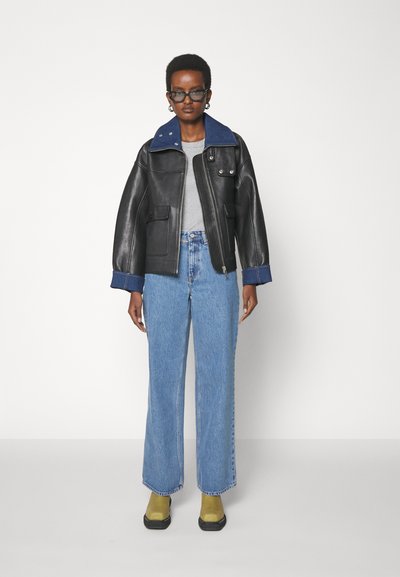 Won Hundred Τζιν χαλαρής εφαρμογής - cut out blue