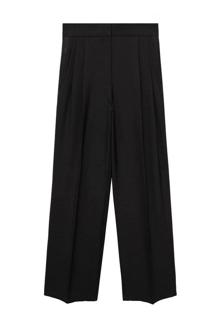 Mango Broek zwart