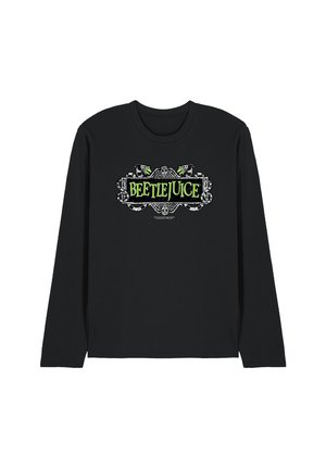 Cotton Soul, BEETLEJUICE/MOVIE LOGO - Long sleeved top - black