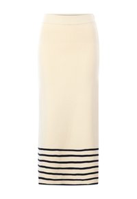 Gonna a campana - pearl white