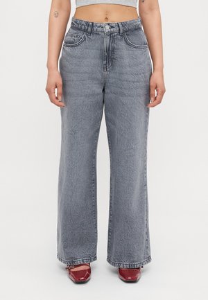 VMKERRY WIDE  - Wide leg - medium grey denim