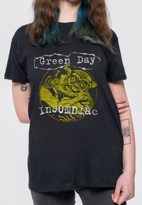 Paradiso Clothing GREEN DAY INSOMNIAC FREE HUGS - Print T-shirt - black