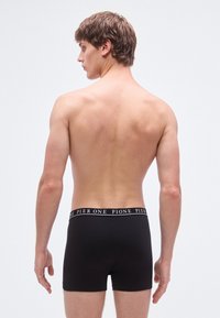 Pier One 5 PACK - Calzoncillos - bordeaux/black